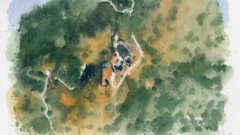 The Abandoned Medieval Village of Lastours