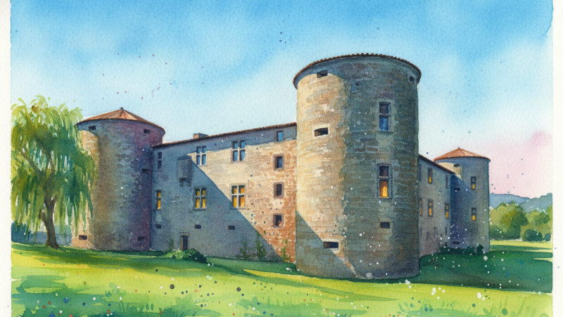 Château des Ducs de Joyeuse